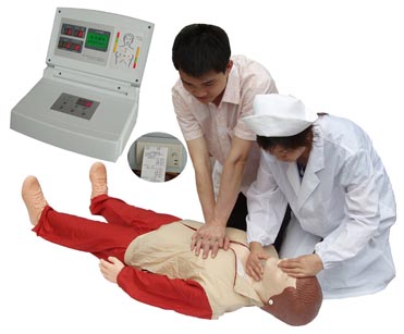 觸電急救訓(xùn)練模擬人｜液晶彩顯高級電腦心肺復(fù)蘇模擬人