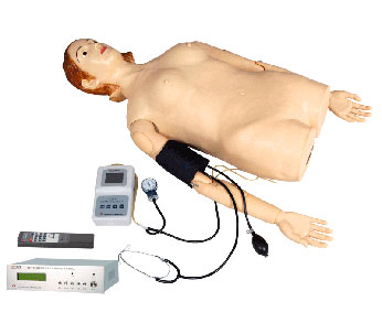 體格檢查訓(xùn)練模型|數(shù)字遙控式電腦腹部觸診血壓測(cè)量模擬人
