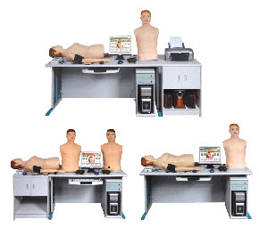 網(wǎng)絡(luò)版體格檢查綜合技能訓(xùn)練系統(tǒng)(胸部心肺聽診、腹部觸診、血壓測(cè)量三合一功能)