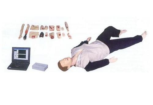急救模型｜急救培訓(xùn)模型｜高級心肺復(fù)蘇與創(chuàng)傷模擬人（計算機控制、二合一組合)