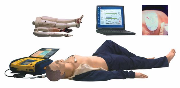 心肺復(fù)蘇AED除顫模擬人三合一