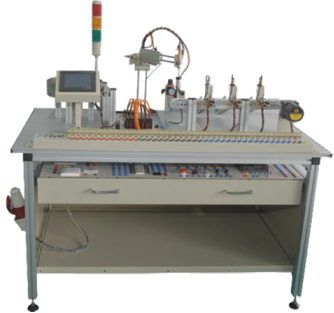 柔性生產(chǎn)機(jī)電一體化綜合實(shí)訓(xùn)鑒定裝置