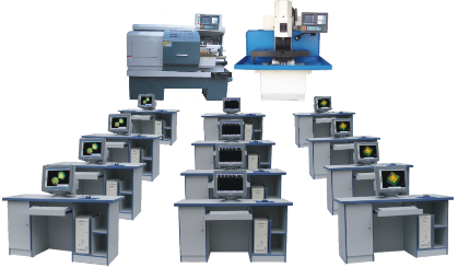 多媒體網(wǎng)絡(luò)型教學(xué)生產(chǎn)兩用數(shù)控機(jī)床機(jī)電一體化培訓(xùn)系統(tǒng)