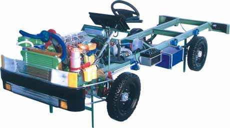 南京依維柯整車透明教學模型