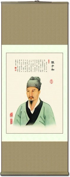 中醫(yī)掛圖｜張子和畫(huà)像掛圖