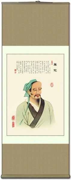 中醫(yī)掛圖：華佗畫(huà)像掛圖
