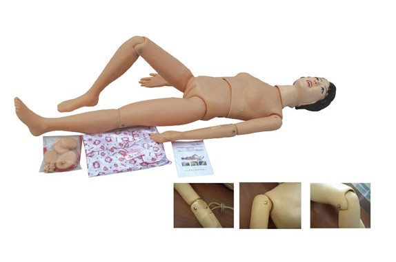 高級(jí)關(guān)節(jié)螺絲固定新型多功能護(hù)理人實(shí)習(xí)模型