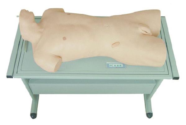 腹部移動性濁叩診與腹腔穿刺訓練模型