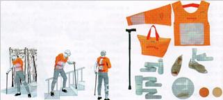 高級(jí)著裝式老年偏癱護(hù)理模擬服