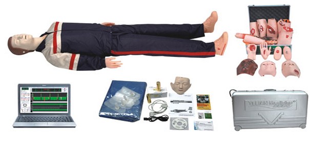 電腦高級(jí)心肺復(fù)蘇與創(chuàng)傷模擬人（計(jì)算機(jī)控制二合一功能）