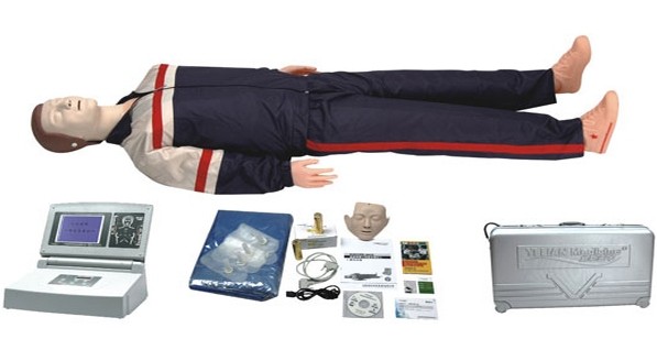 高級(jí)大屏幕液晶彩顯全自動(dòng)電腦心肺復(fù)蘇模擬人