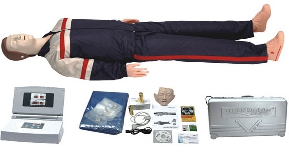 高級(jí)語(yǔ)言提示自動(dòng)電腦心肺復(fù)蘇模擬人