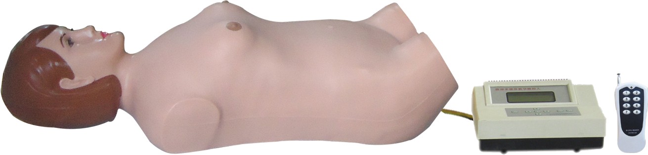 數(shù)字遙控式全自動腹部觸診聽診模擬人