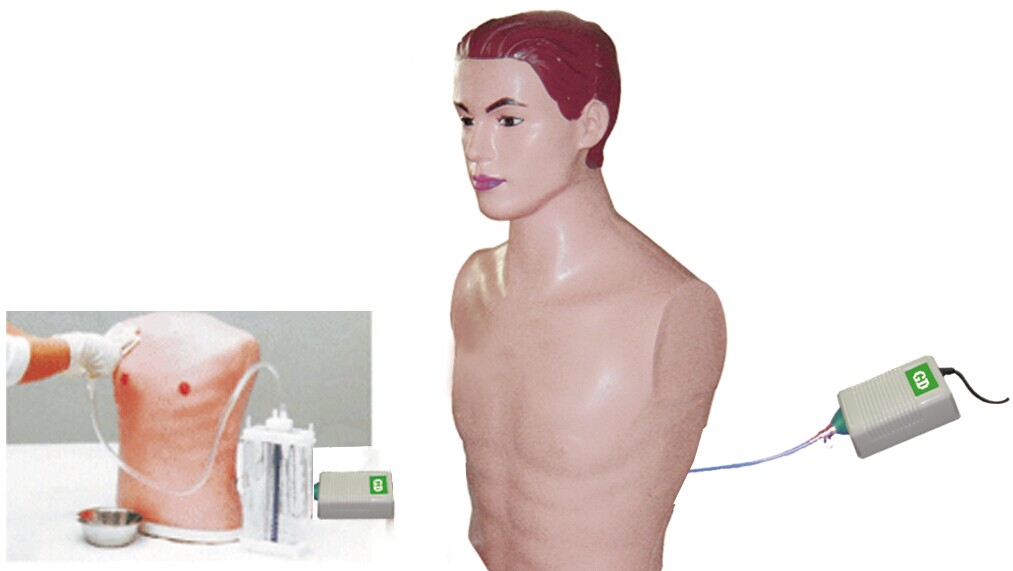 氣胸處理電動(dòng)模型