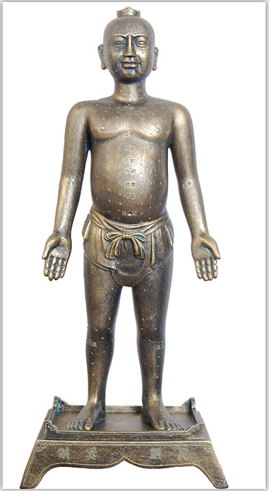 針灸銅人模型|仿宋天圣針灸銅人